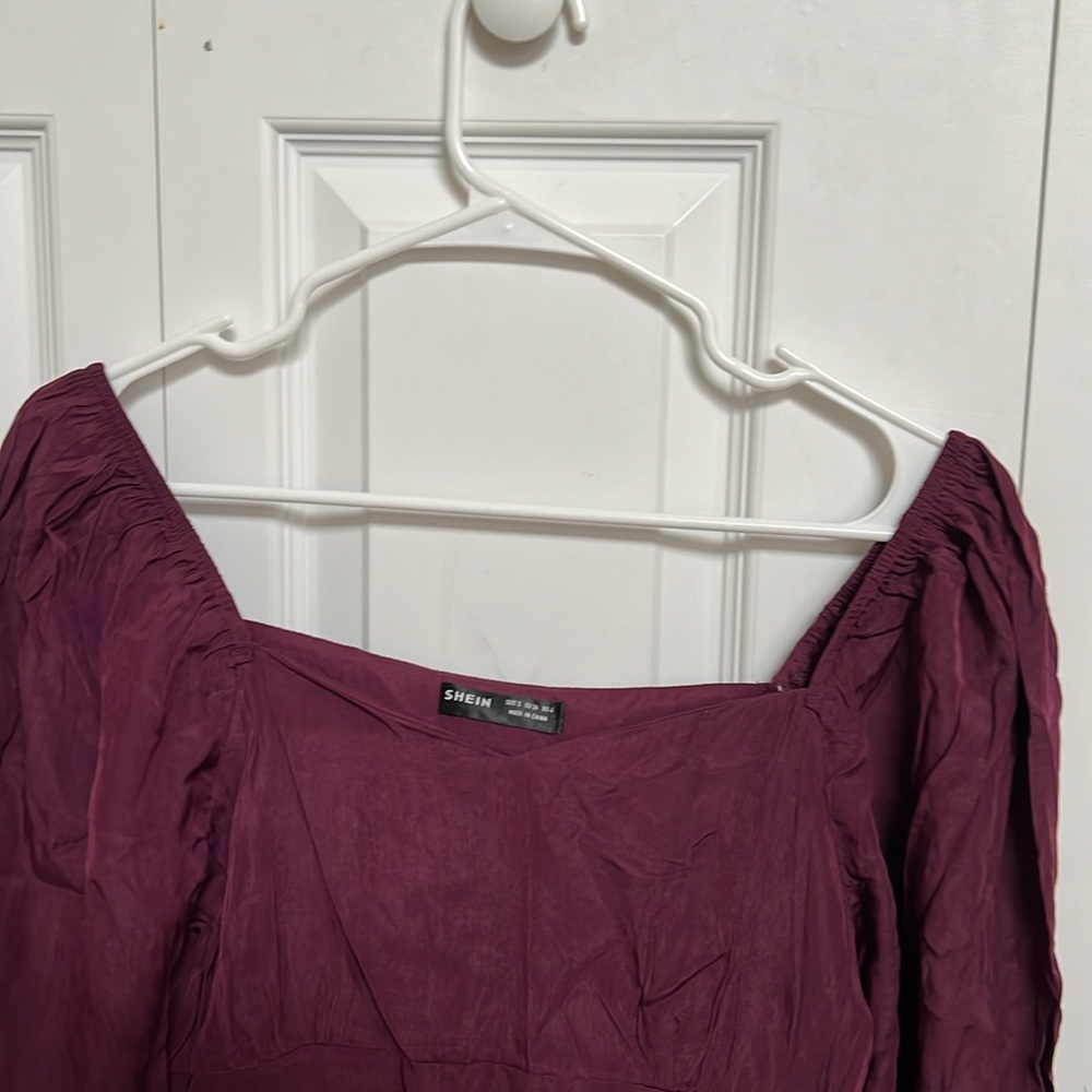 Silk Midi Dress, small size - Picture 6 of 6